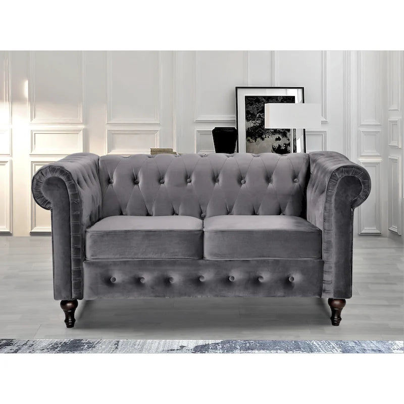 Canapé deux places Smith Classic Chesterfield