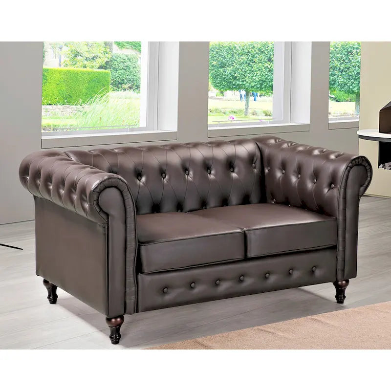 Canapé deux places Smith Classic Chesterfield