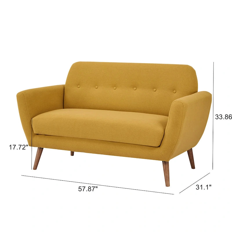 Canapé deux places rembourré Carson Carrington Maglo