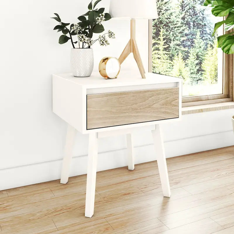 Table de chevet scandinave Max and Lily avec tiroir