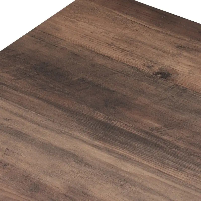 Table basse Pellabant à 2 niveaux avec étagère de rangement