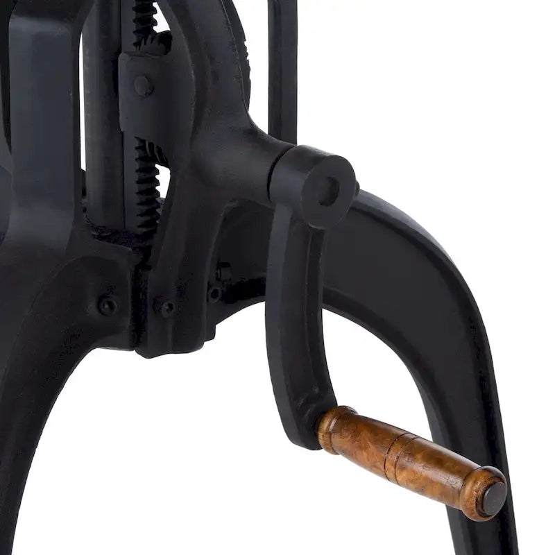 Table à manivelle SAFAVIEH Robyn noire - 30L x 30P x 31H